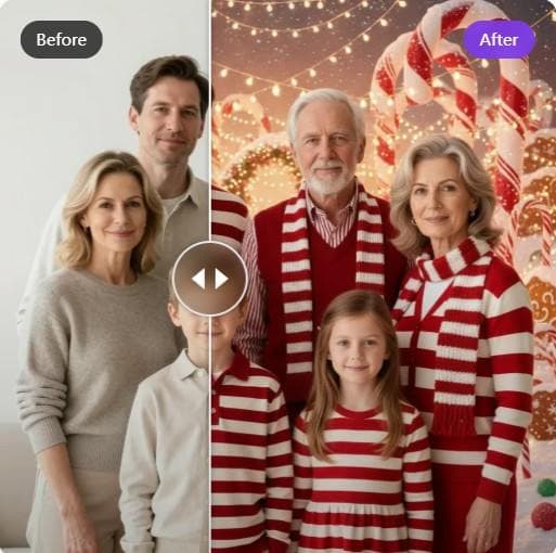 ✨ Candy Cane Filter